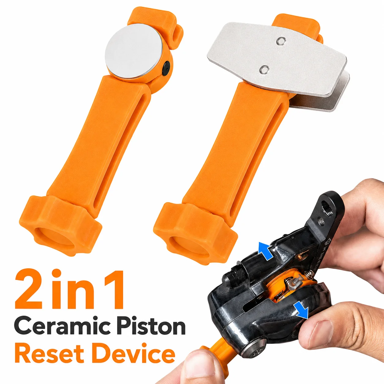 AliExpress NONE VEXRONA 2 in 1 Bike Brake Piston Reset Tool Ceramic Disc Caliper Pad Spreader MTB Road Bicycle Repair Push Plate