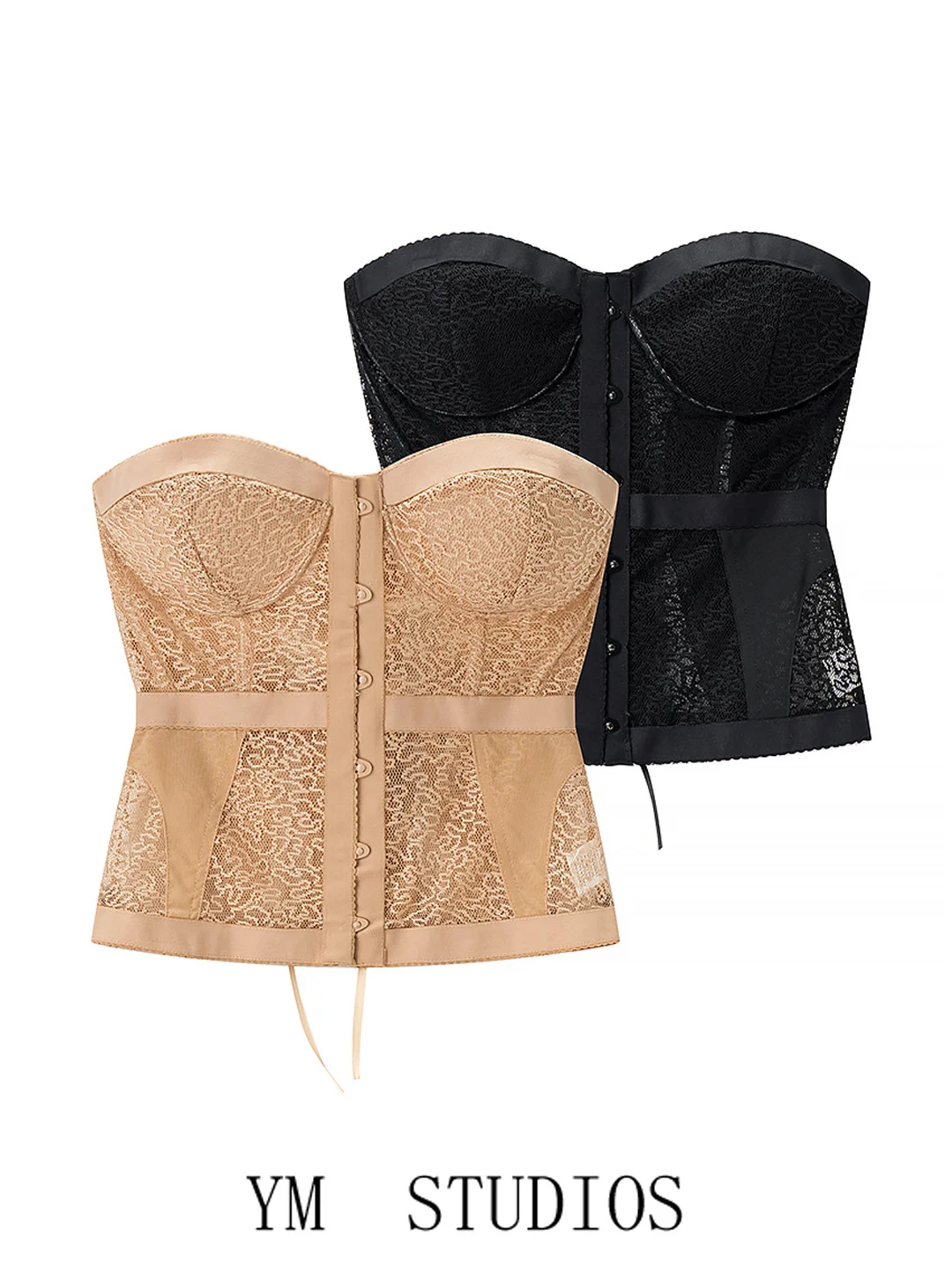 Women's Slim Fit Fishbone Strapless Vest Top European Style Polyester Fabric Outerwear Short Length Single Button Closure