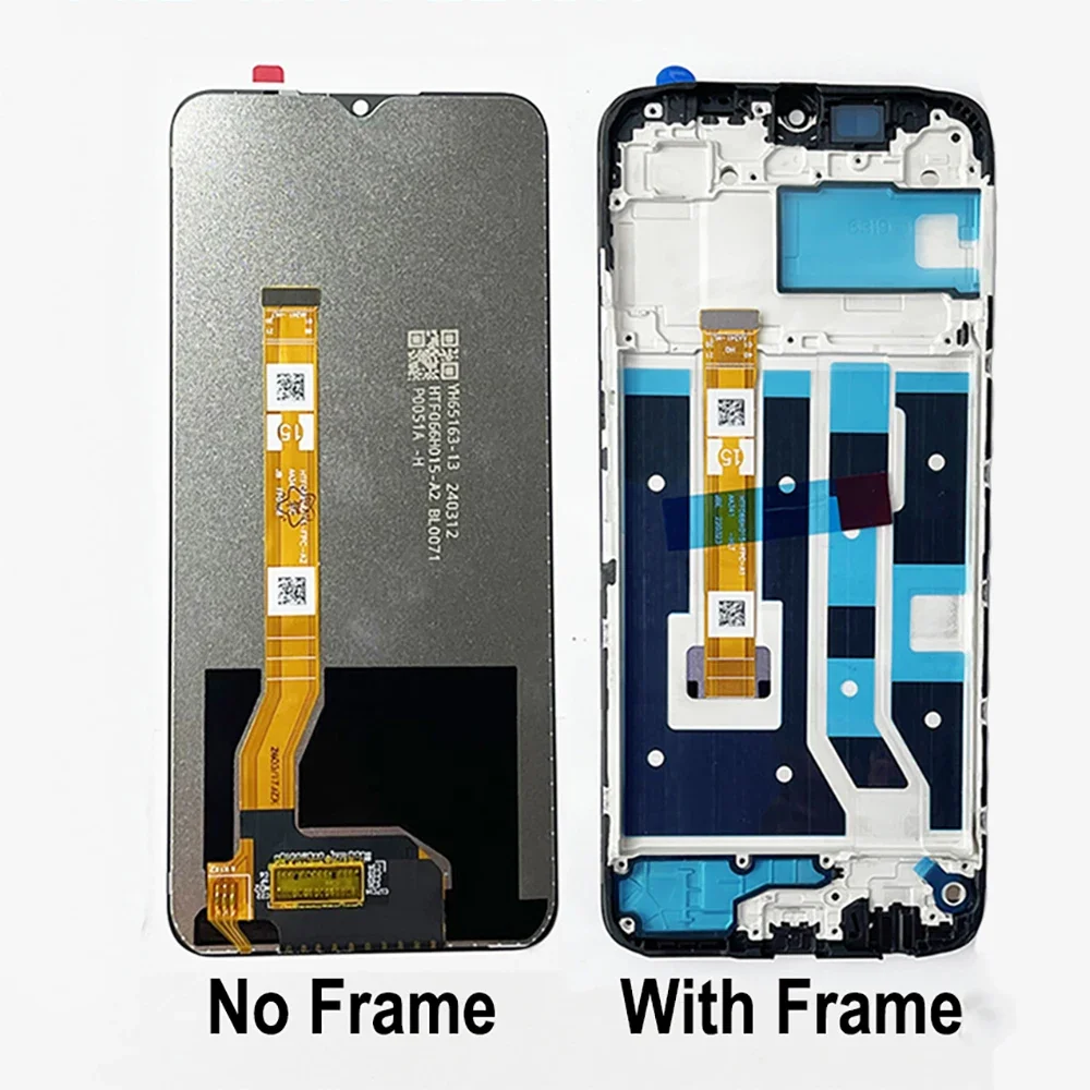 CPH2477 LCD Display With Frame For OPPO A17 LCD Display Touch Screen Digitizer Assembly Repair Replacement Parts