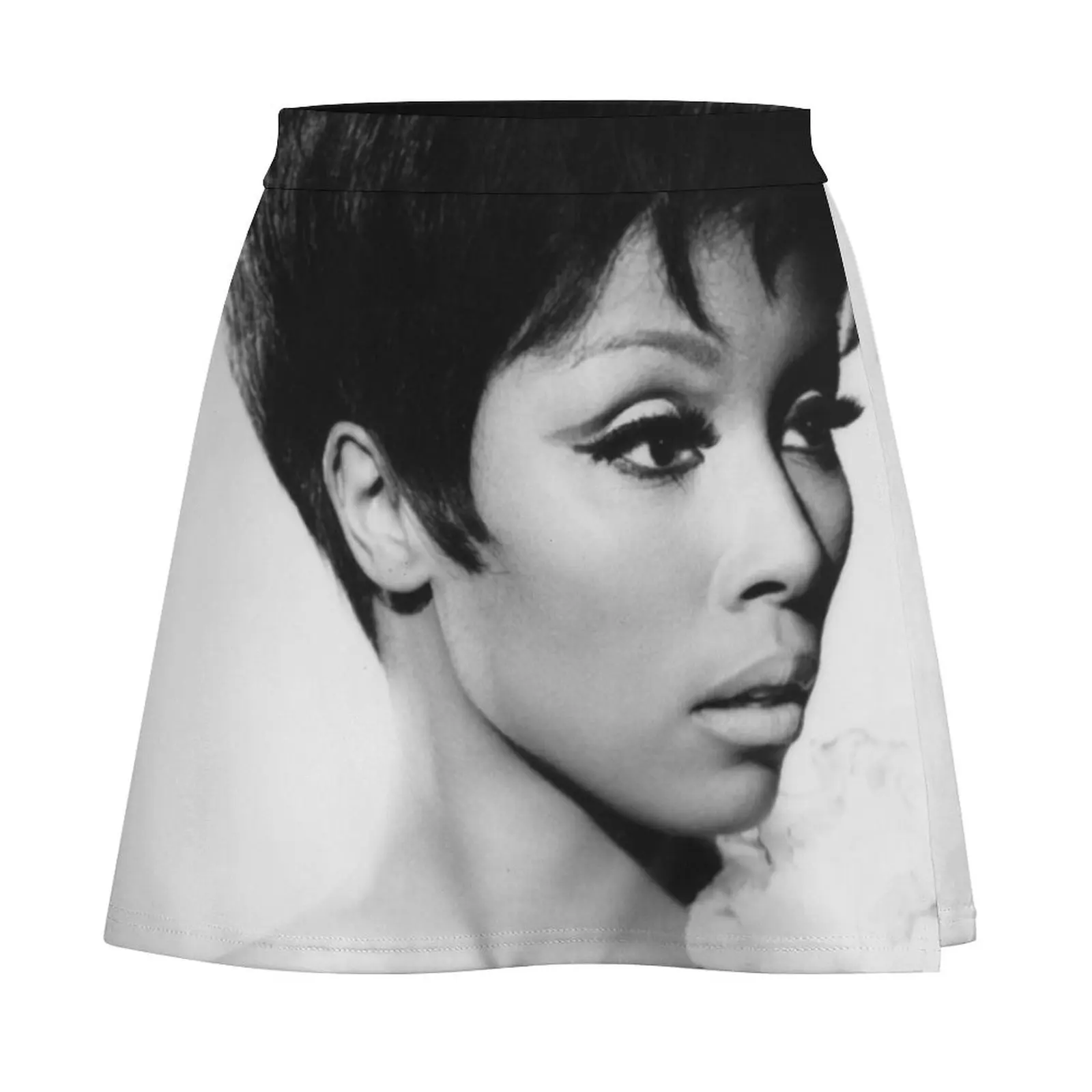 DIAHANN CARROLL T-SHIRT Minirock Koreanische Röcke Kurze Röcke bescheidene Röcke für Frauen