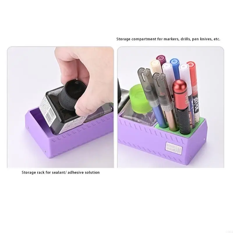 CORB Modular Glues for Model Assembly Enthusiasts with Tool Holder Efficient Model Tool Storage Solution
