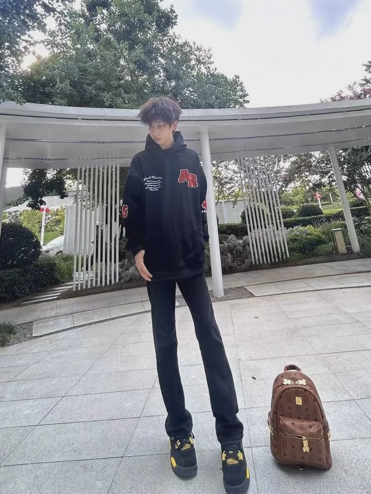 

Bla Bell Bot Jeans Men's Autumn Winter Fce Lined Extended Slim Fit Trousers High Waist Cleanfit Sle Casual Cotton