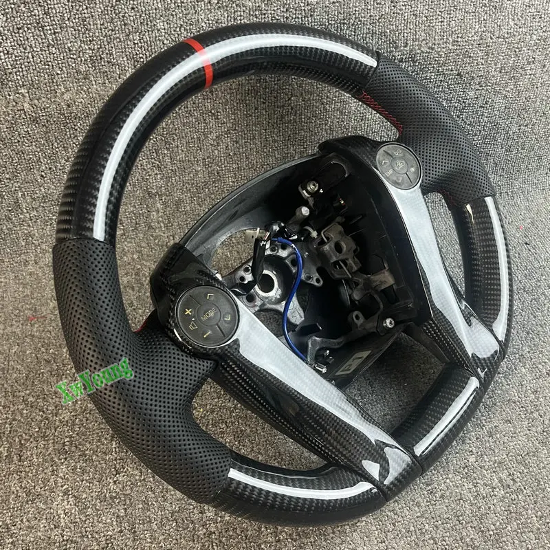 For Toyota Prius Customize 100% Real Carbon Fiber Car Steering Wheel view 5