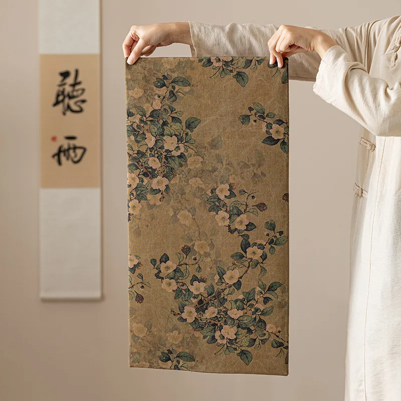 Tea Mat For Home Use, Double-sided Traditional Chinese-style Heat-insulating Tea Tablecloth, New Chinese
