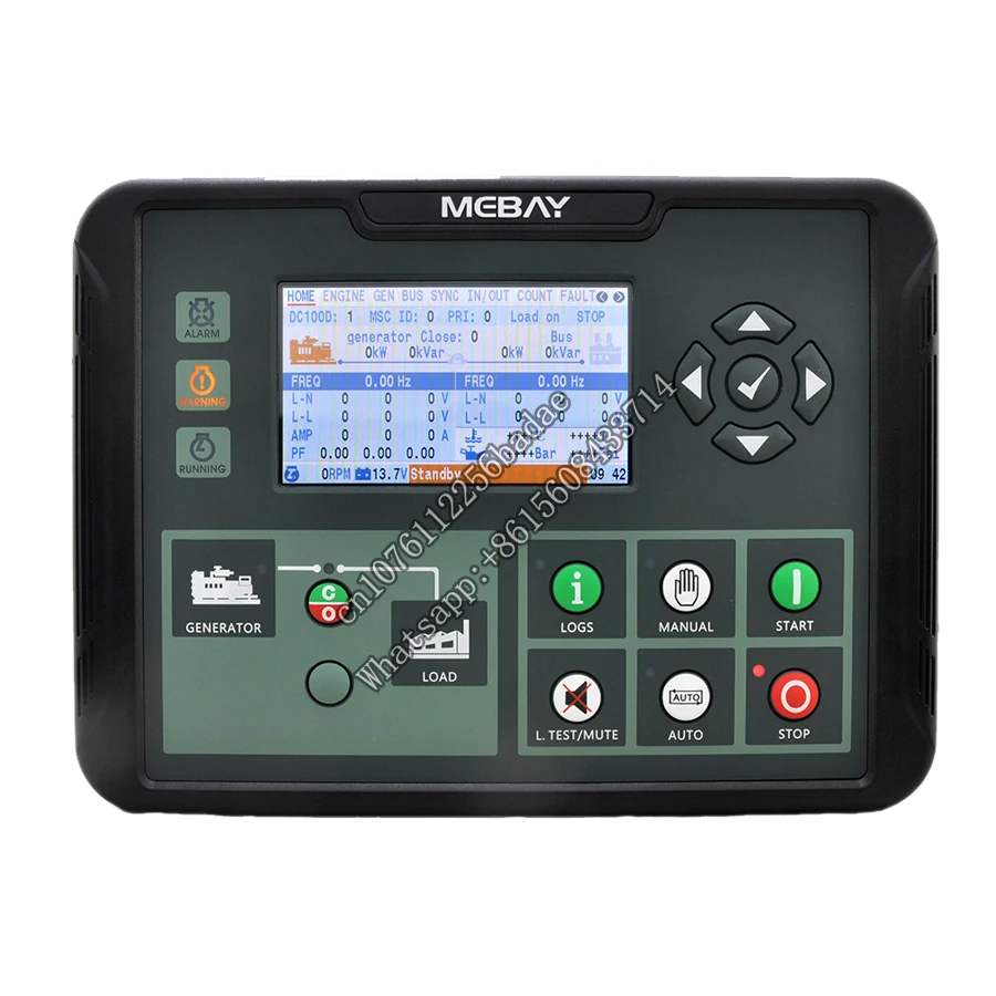 Mebay Generator Parallel Control Module DC100D Genset Controller