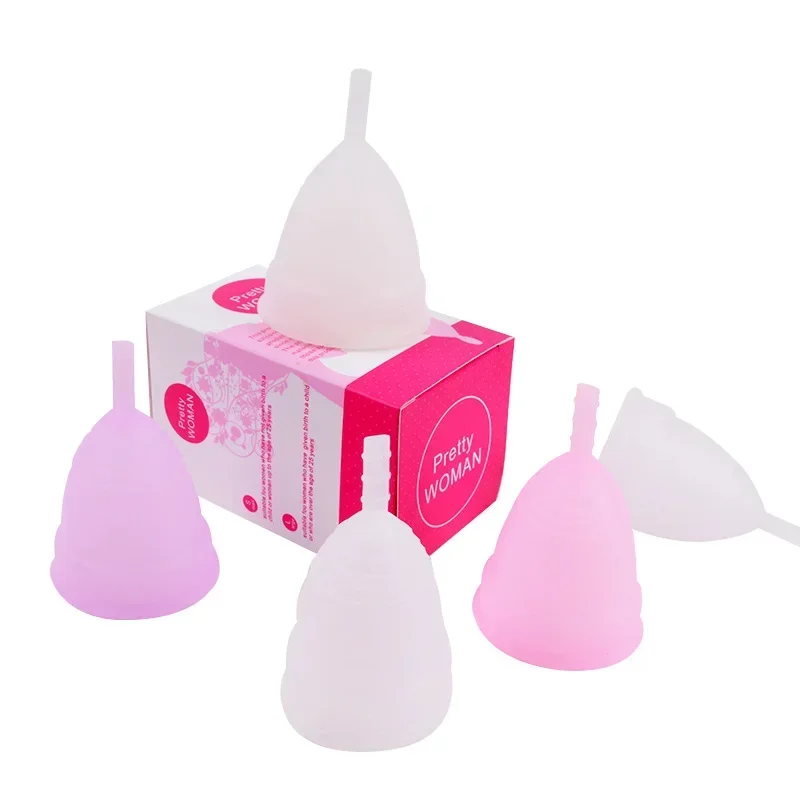 Women Menstrual Cup Period Cup Medical Grade Silicone Feminine Hygiene Copa Menstrual De Silicone Medica Reusable Menstrual Cup