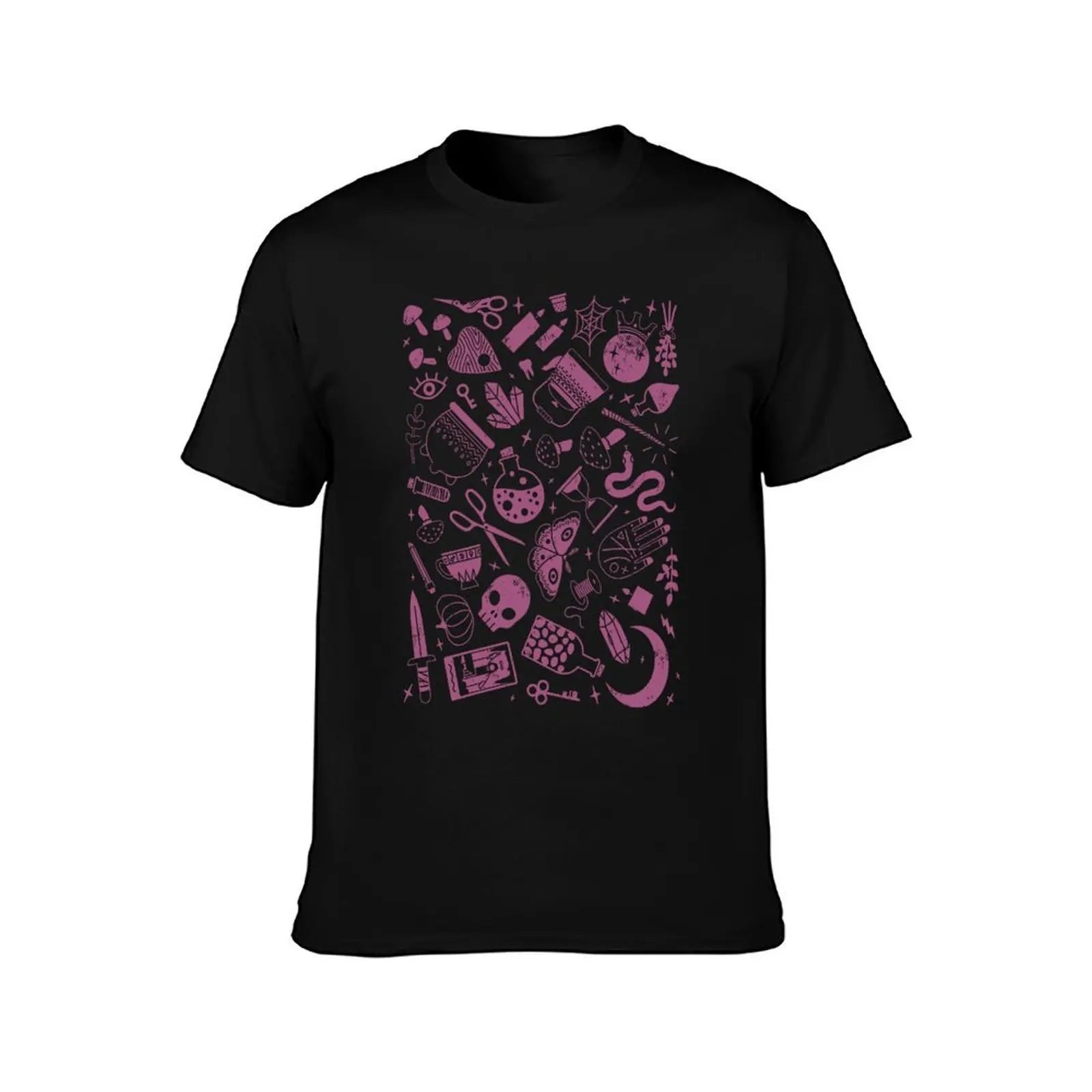 Magical Objects: Bewitched T-Shirt Summer Fashion Casual Tee Shirt T-Shirt