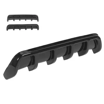 保險桿擴散器鰭片汽車外觀改裝通用後擾流板鰭片尾部插入件保險桿擴散器唇邊車身改裝 10 最佳銷售 西雅特托萊多車身套件 - №1