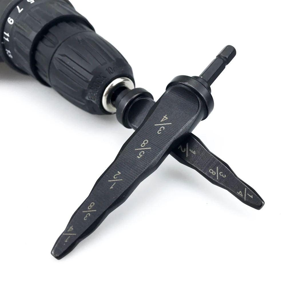 4 In 1 5 In 1 Electric Copper Tube Expander Swaging Needle Tool Hexagonal Handle Hand Drill Electric Drill Tool Accessories