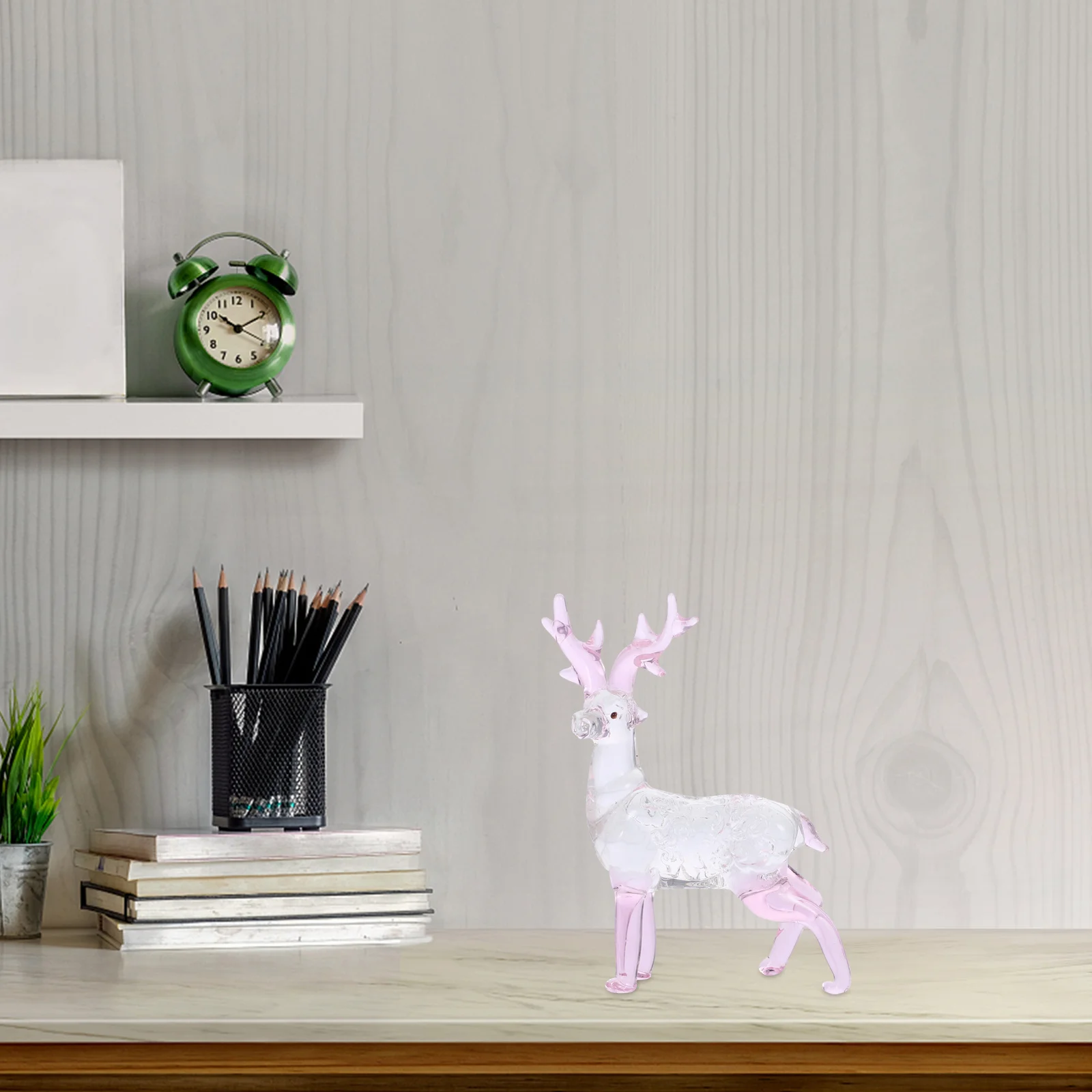 

Elegant Sculpture Clear Texture for Home Decor Office Desktop Garden Decoration Deer Statue