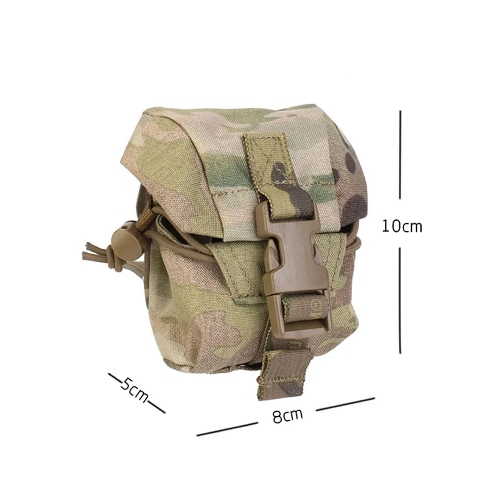 Imagem -04 - Estilo Multi-purpose Tactical Cintura Molle Bolsa Interphone Rádio Bateria Pouch Pack Prc152 cp