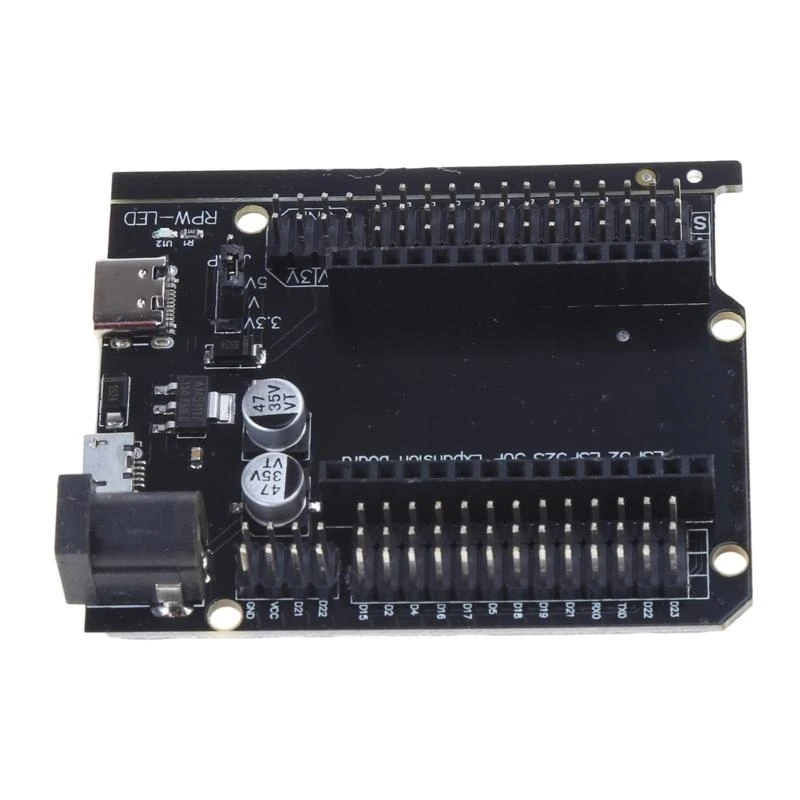 P9FA ESP32 Expansion Board ESP32 30p Devkit -v1 Power Modul Board ESP32S Type -C MicrousB Development Board