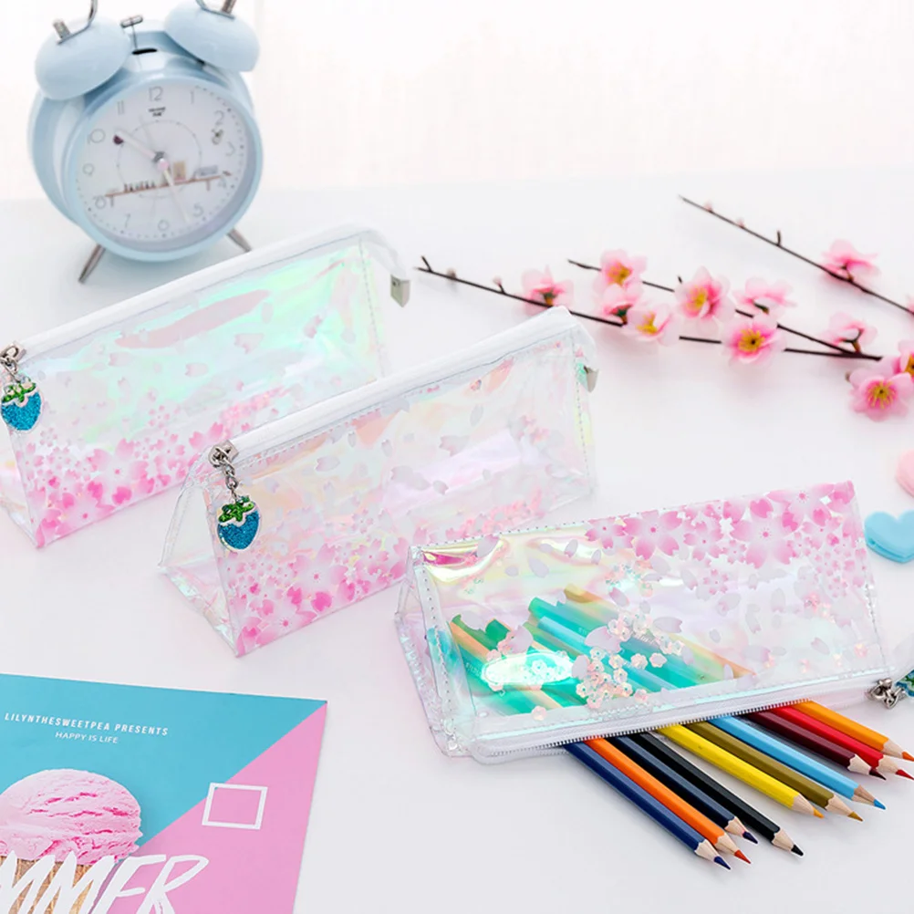 1 قطعة حقيبة أقلام رصاص الإبداعية الترتر تصميم حقيبة أقلام العملي طلاب المدارس توريد هدية فريدة من نوعها ل #3