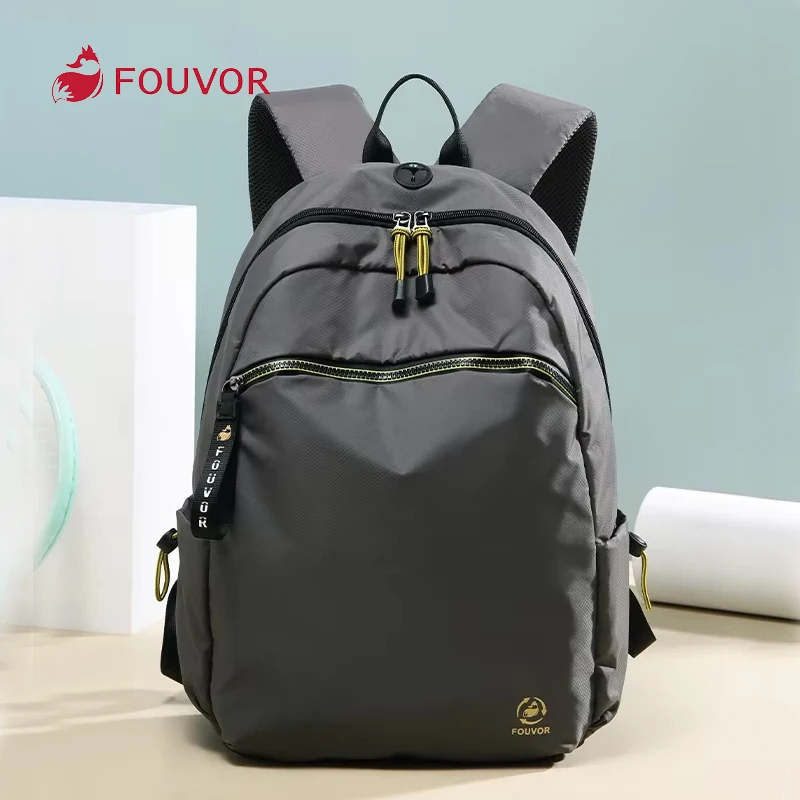 Fouvor Backpack for Women Multiple Pockets Elegant Large Capacity School Bag Travel Shopping Fashion Waterproof Bags 2930-03