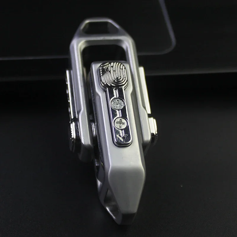 Magnetic Push Card Pushing eggs Clicker Plate Mechanical Slider Haptic Coin Relieve Stress Reducing Toys Antistresse Metal Alloy