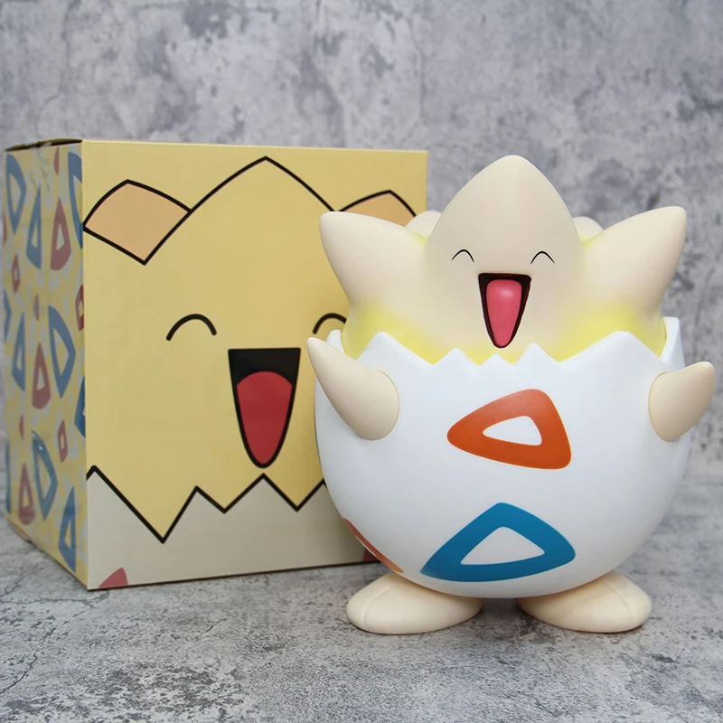 

Pokemon Anime Figure Togepi Big Size Kawaii Manga Figma Action Figure Doll Model Kids Gifts Hand Model Dolls Tabletop Toys