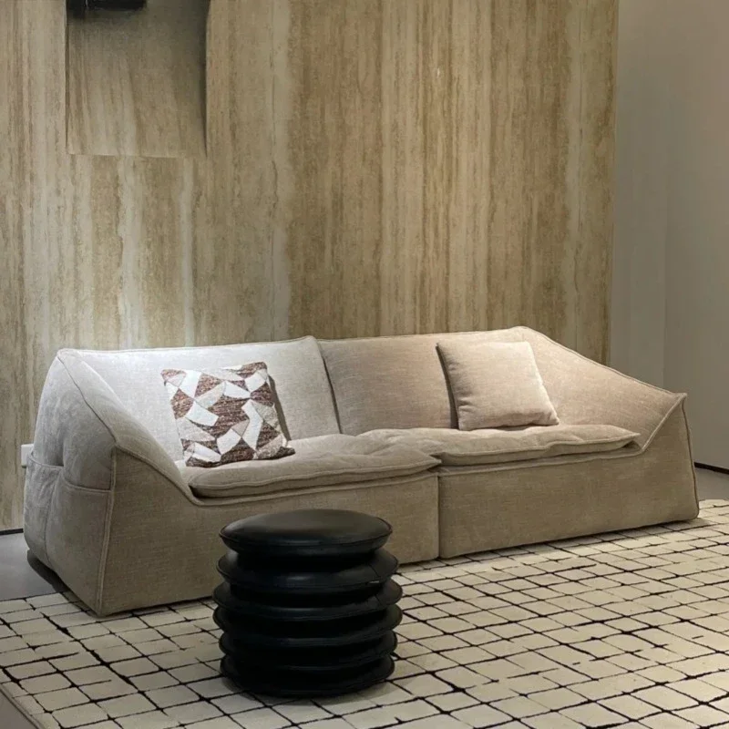 Color niche designer Chenier velvet sofa B & B small apartment arms sofa