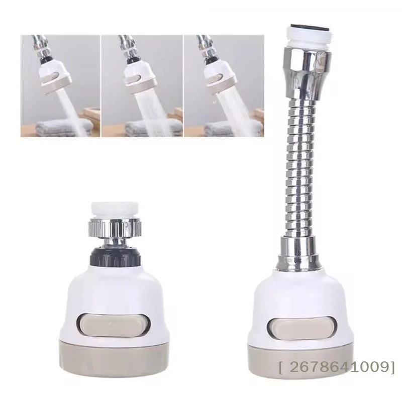 ⚑3 Modes Universal Kitchen Faucet Adapter 360 Rotation Faucet Filter Extenders Kitchen Gadgets Spray Water Saving Tap Nozzle