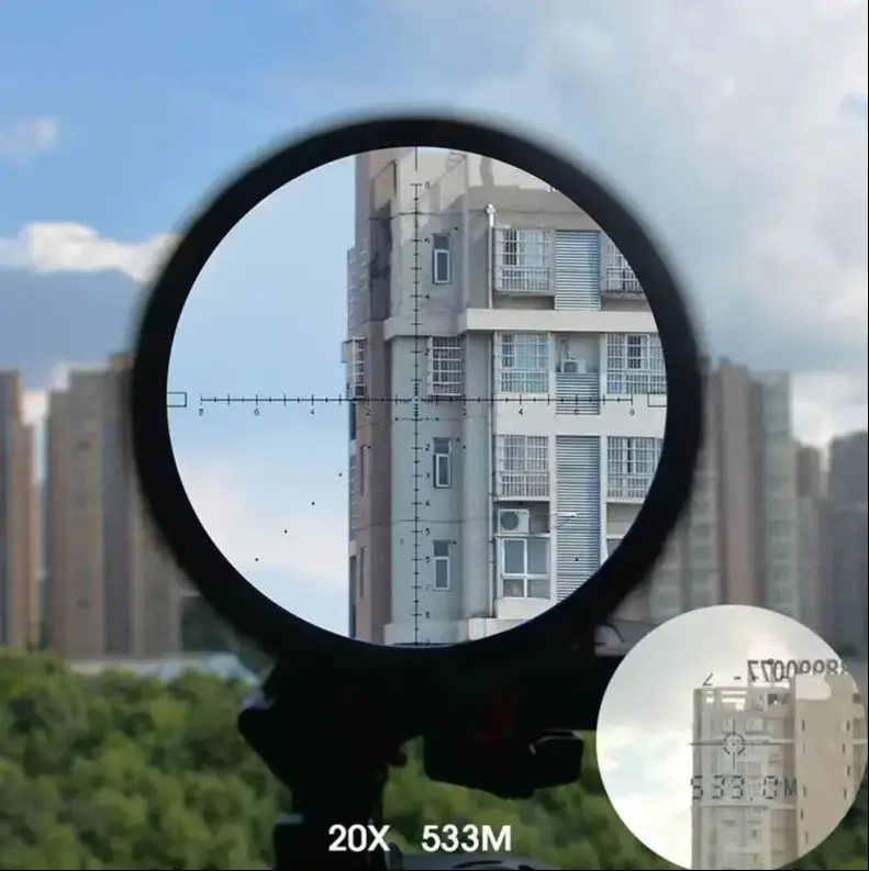 SPINA OPTICS FalconPoint HD 4.5-27x50 FFP Scope Sight First focal plane Long-Range 10-400m Hunting 1/8 MOA - view 6