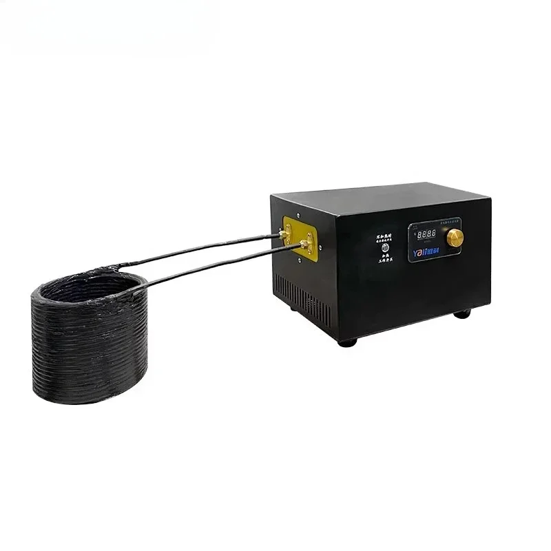فرن صهر الحثي متوسط التردد 220 فولت 1-3 كجم نوع سبليت لصهر النحاس الذهب والفضة والمعادن الثمينة