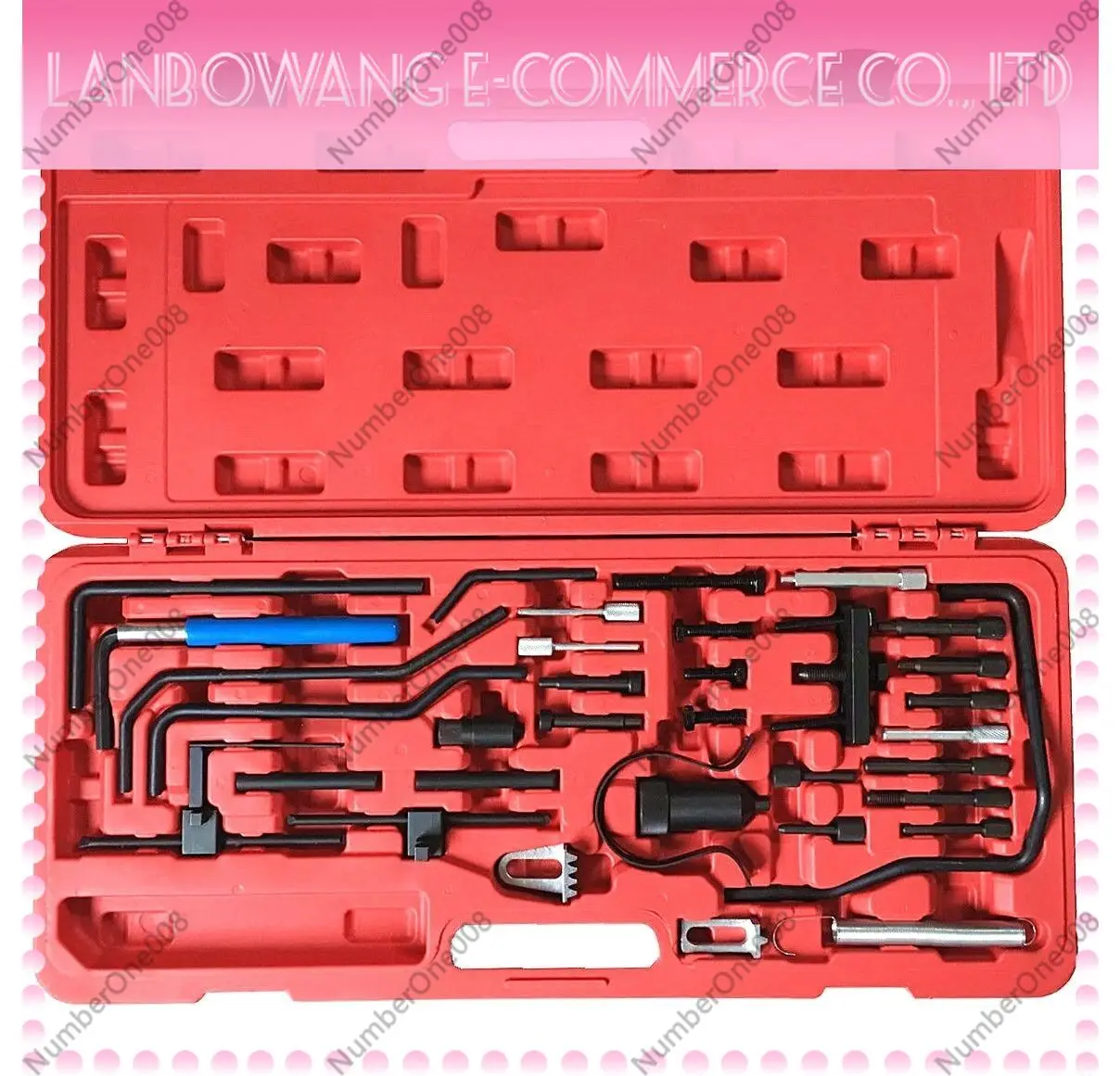 Engine Timing Locking Tool Set for Citroen Peugeot, Camshaft Holding Kit for C4 C5 206 307 607 2.0 2.3 Diesel Petrol