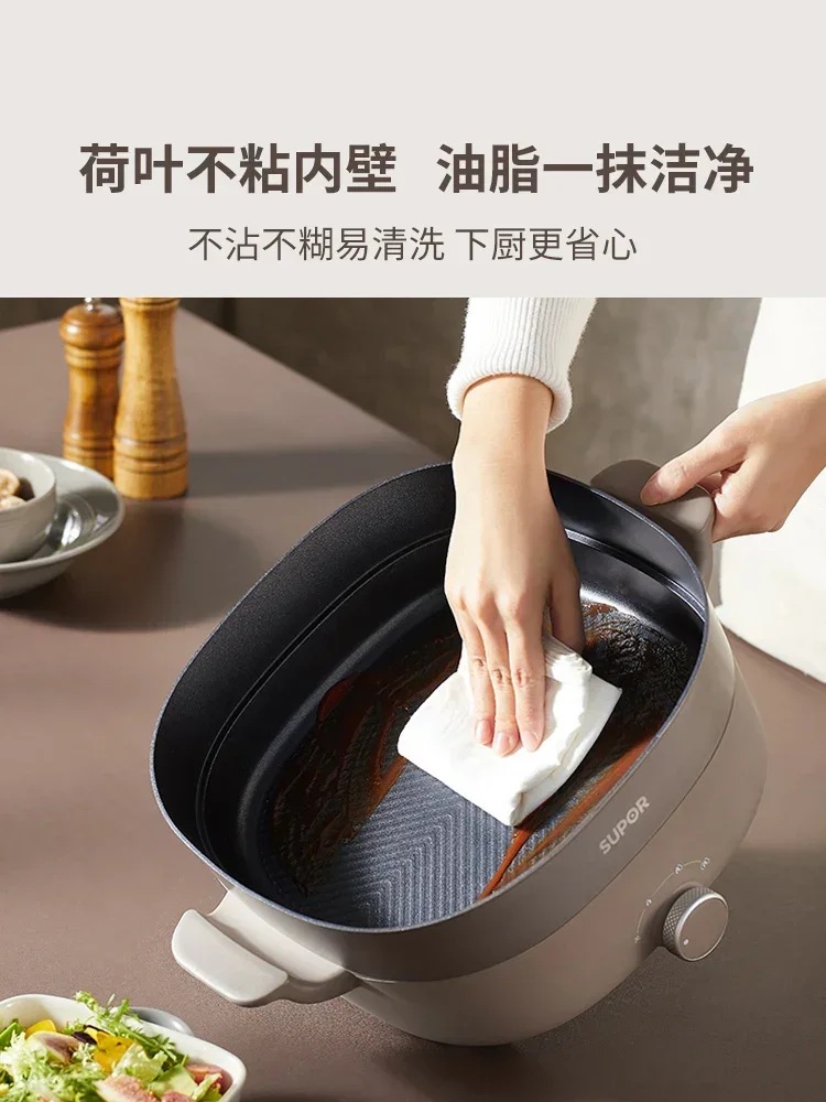 Мультиварка большой емкости 220 В для горячей кастрюли, тушения, гриля и многого другого