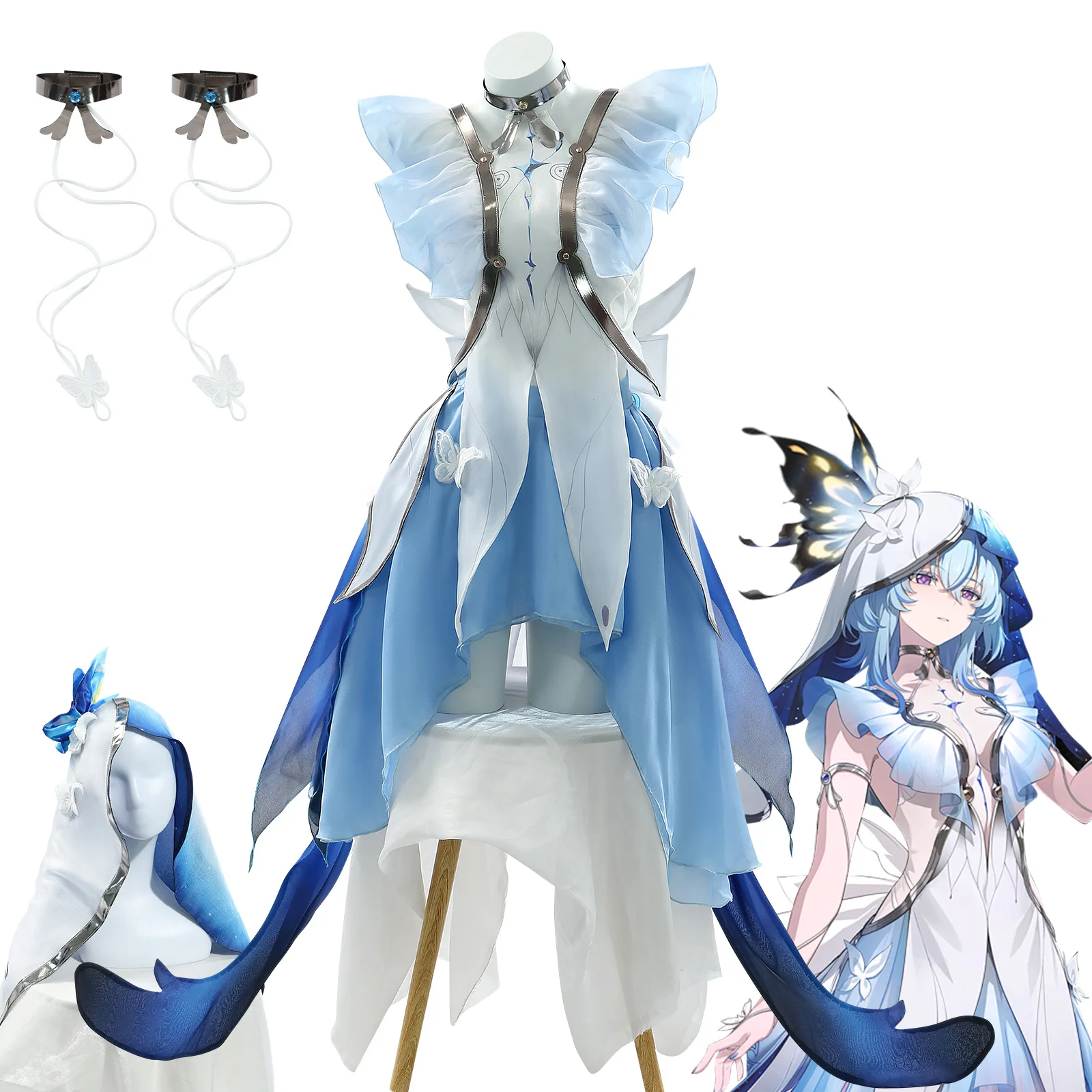 

Mingchao Cos Suit Drifter Shorekeeper Cosplay Two-dimensional Role-playing Suit