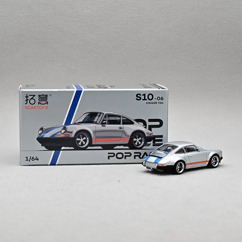 POPRACE 1/64 นักร้อง 964 ของเล่นโลหะผสมมอเตอร์รถDiecastโลหะรุ่นของขวัญ