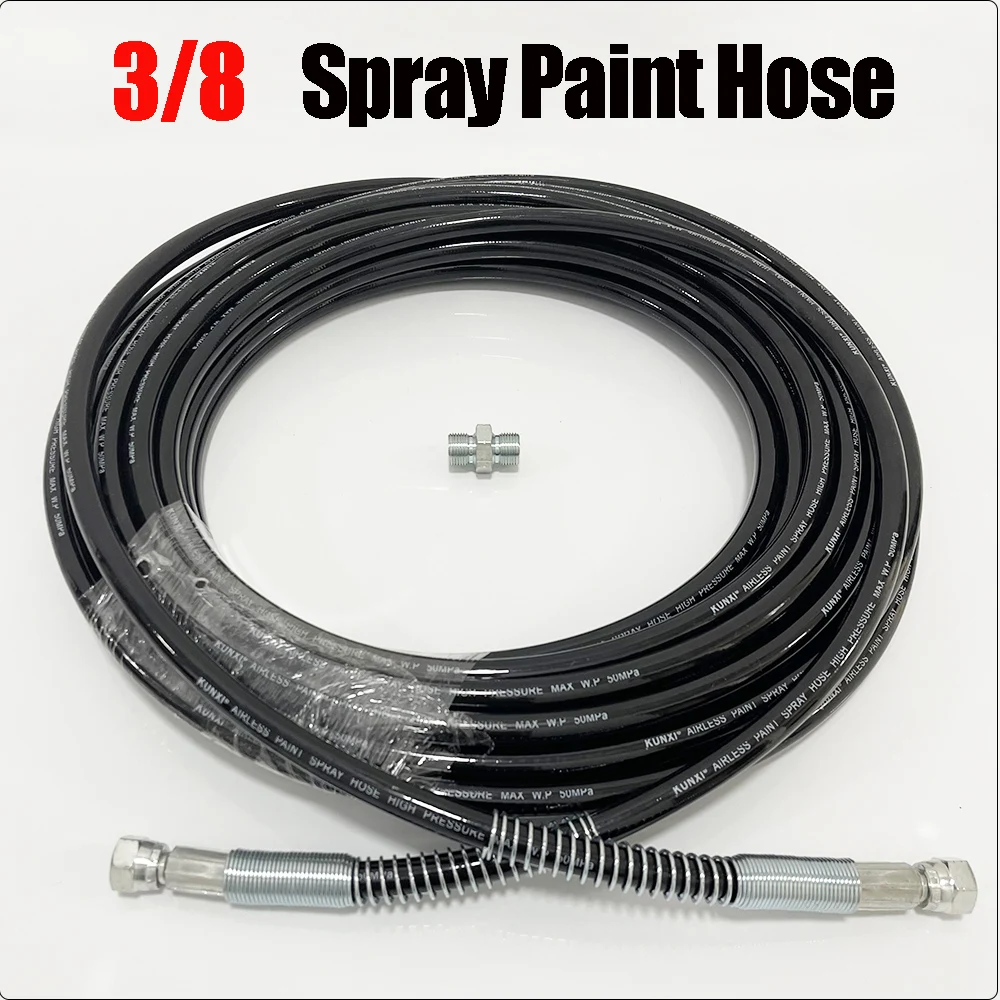 

Explosion-proof Sprayer Hose Spray Paint Hose 3/8" 5800PSI Airless High Pressure Fiber-Nylon Tube Paint Machine Accessories