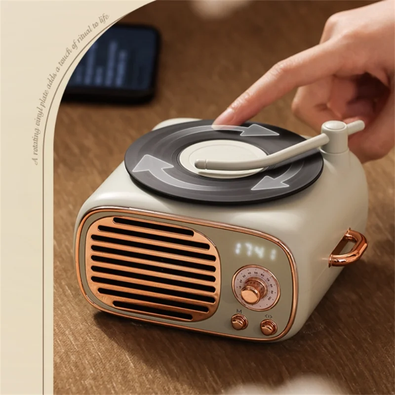 

Outdoor Protable Fm Radio With Led Lights Bluetooth 5.2 Speaker Clear Sound Long Battery Life Easy To Use Kalaoke Set With Mics