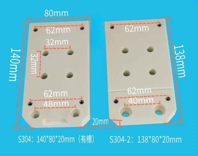 Insulation Board 138/140 Slow Wire Accessory S304 Ceramic Block S305 Machine Head Insulation Block 4208519