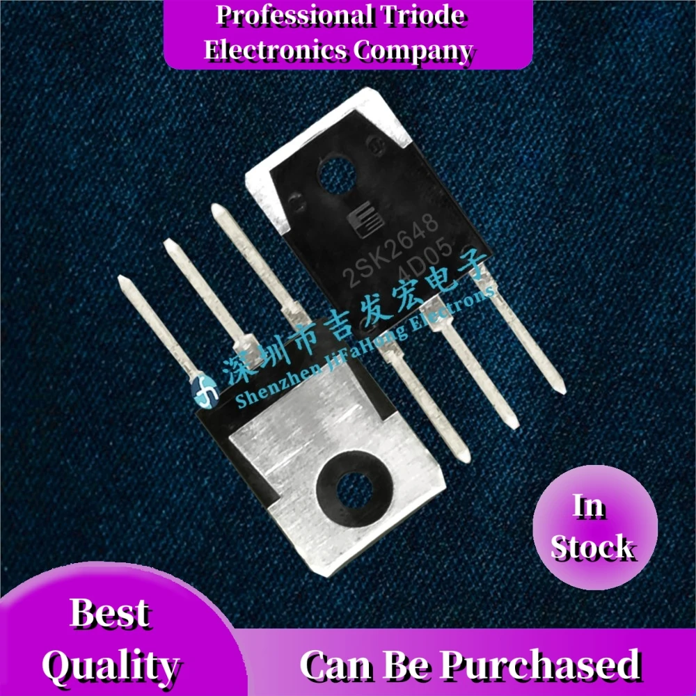 

10PCS 2SK2648 K2648 TO-3P 800V 9A Fast Shipping Best Quality