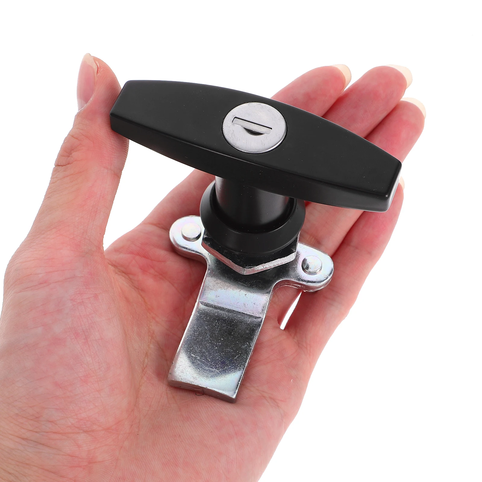 

1 set T-Handle Cabinet Door Lock Zinc Alloy Security Locks for Tool Box File Storage Units Garage Furniture Hardware Accessories
