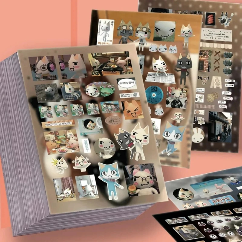 

Горячая новинка: Набор из 8 видов вырубных стикеров Toro Cat – милые эстетичные декоративные наклейки в стиле Ins для скрапбукинга, дневников, поделок, подарок для девочек