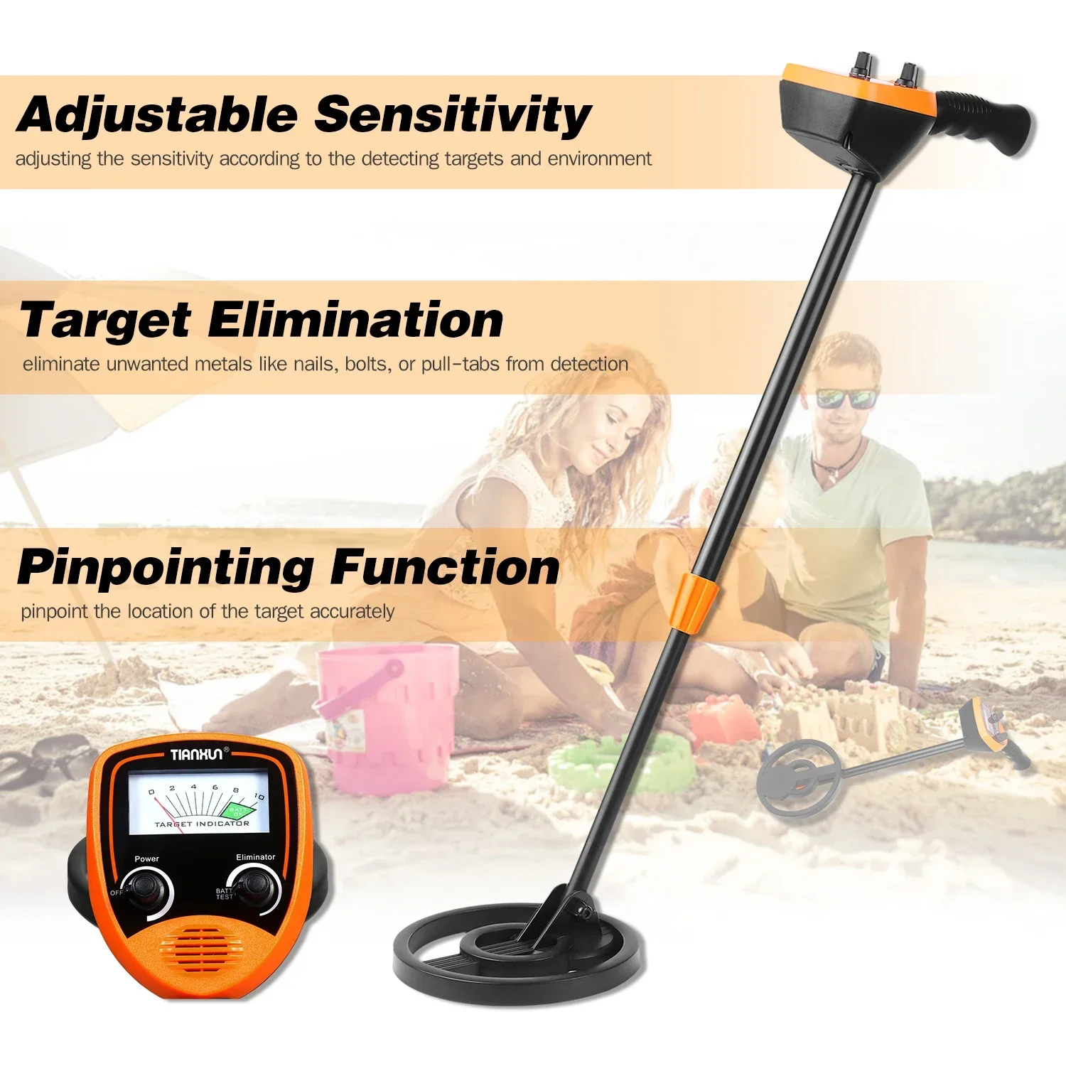 حار SalesKids للكشف عن المعادن MD-1013 الذهب للكشف عن المعادن MD-1013 يده للكشف عن المعادن MD-1013