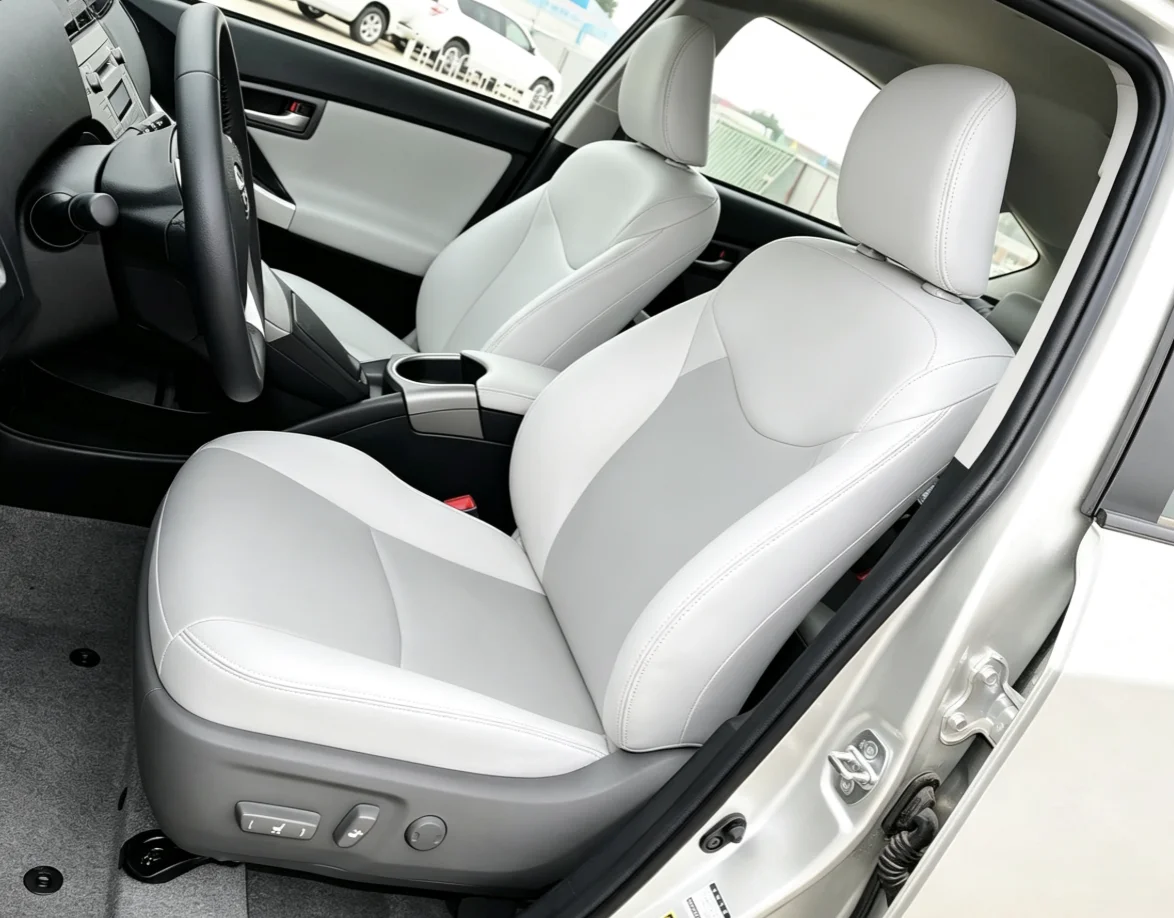Für Alphard 30 2011~2017 Maßgefertigte Autositzbezüge Luxuriöses Nappaleder 100% Passgenau Innenraumzubehör 360 ° Vollständige Abdeckung – Detail 8