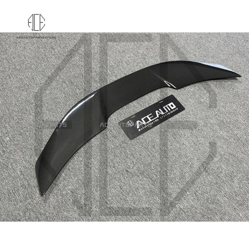 

Dry Carbon Fiber Tail Fins for Ferrari 488 Rear Trunk Spoiler Guide Wing Rear Wing Car Trunk Diverter
