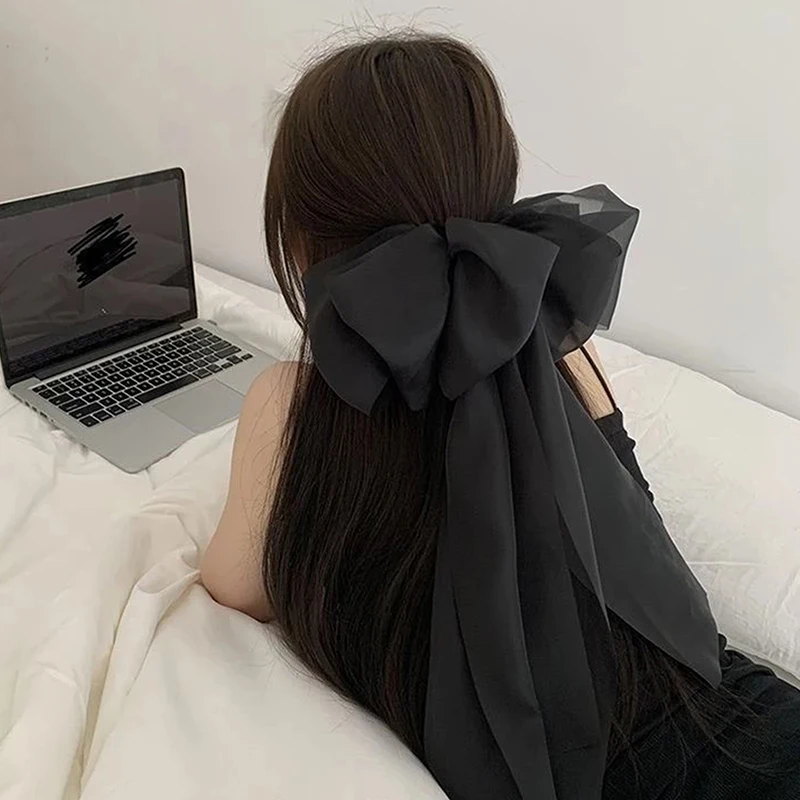 أزياء سوبر الجنية الشريط Bowknot مشبك شعر الأميرة الحلو الصيف كليب الراقية جو أغطية الرأس إكسسوارات الشعر