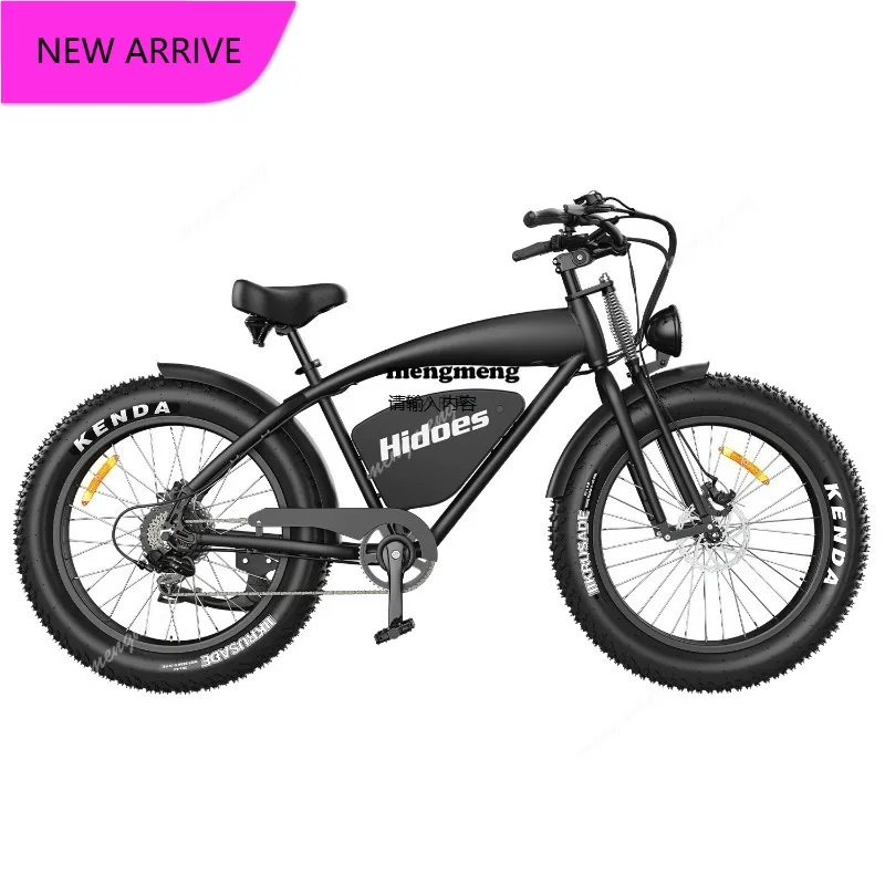 

Electric Bike Stock Electrically Mountain Fatbike Hidoes B3 26inch Fat Tire Electric Bike