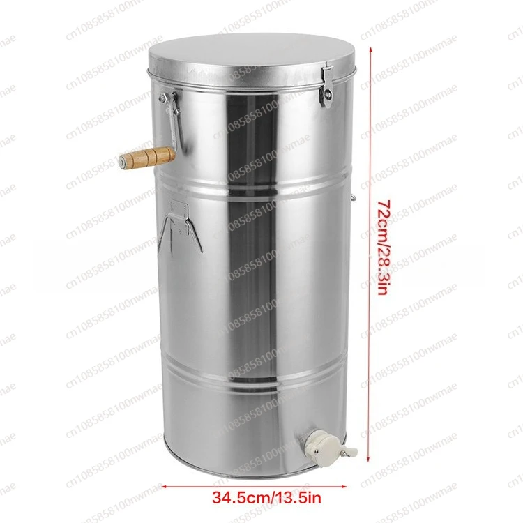 

Stainless steel two-frame manual honey shaker 2O1 material automatic dual-purpose high-efficiency separation