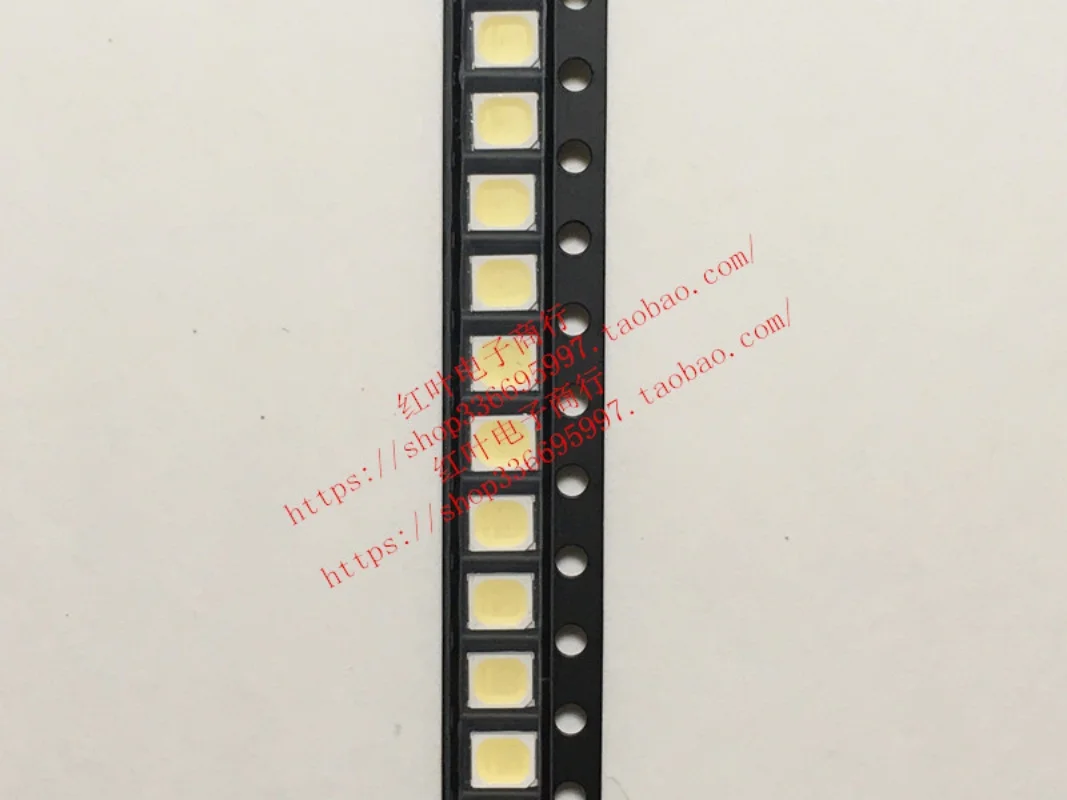 100pcs/OSRAM GWJTLMS1.EM Patch 2835 White 6500K Display Backlight LED Beads 3V/0.2W