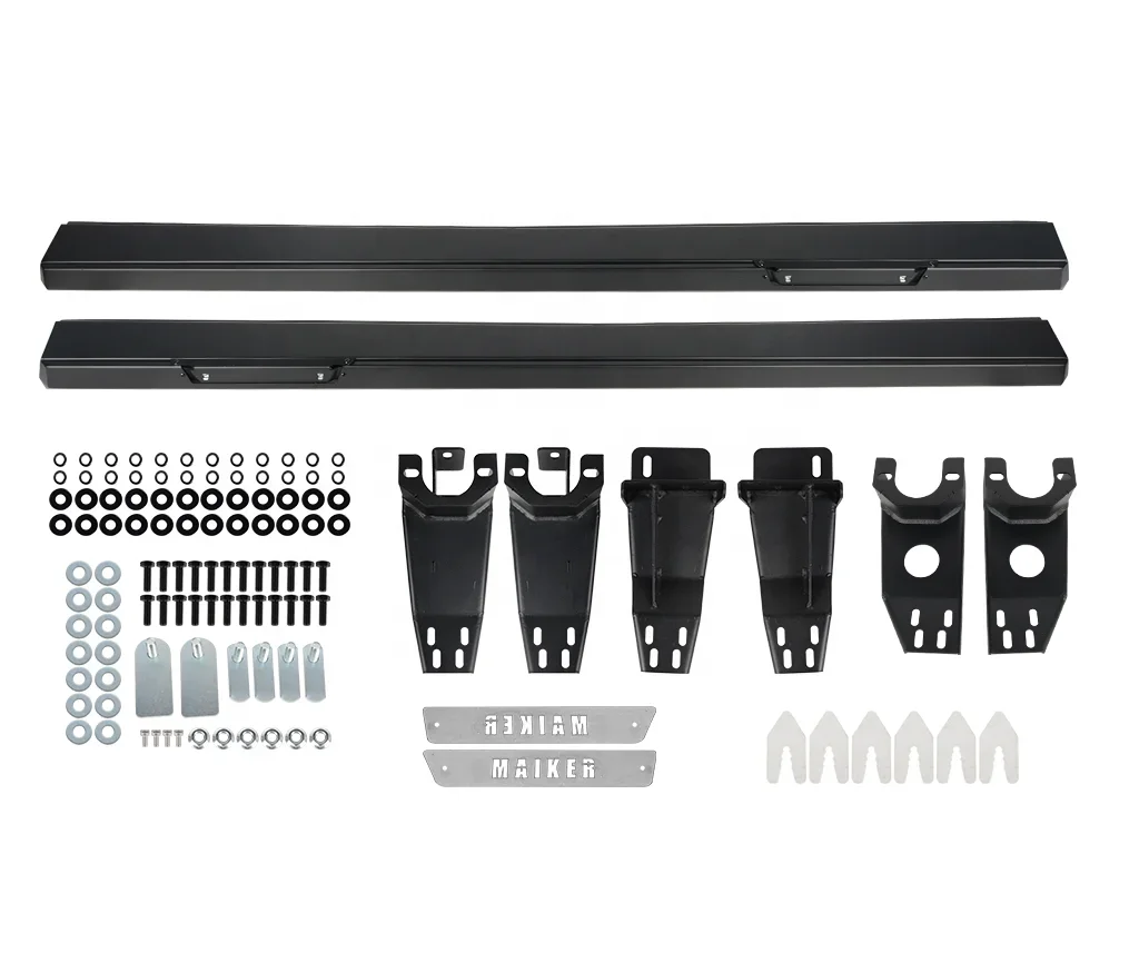 Offroad Side Step for Jeep Wrangler JL Maiker Manufacturer Accessories Running Board With Light for Jeep