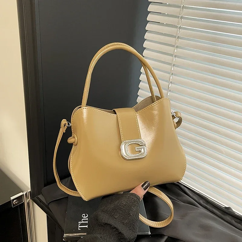 

Элегантная классическая женская кожаная сумка-тоут для женщин, роскошная брендовая сумка через плечо, известный дизайнер