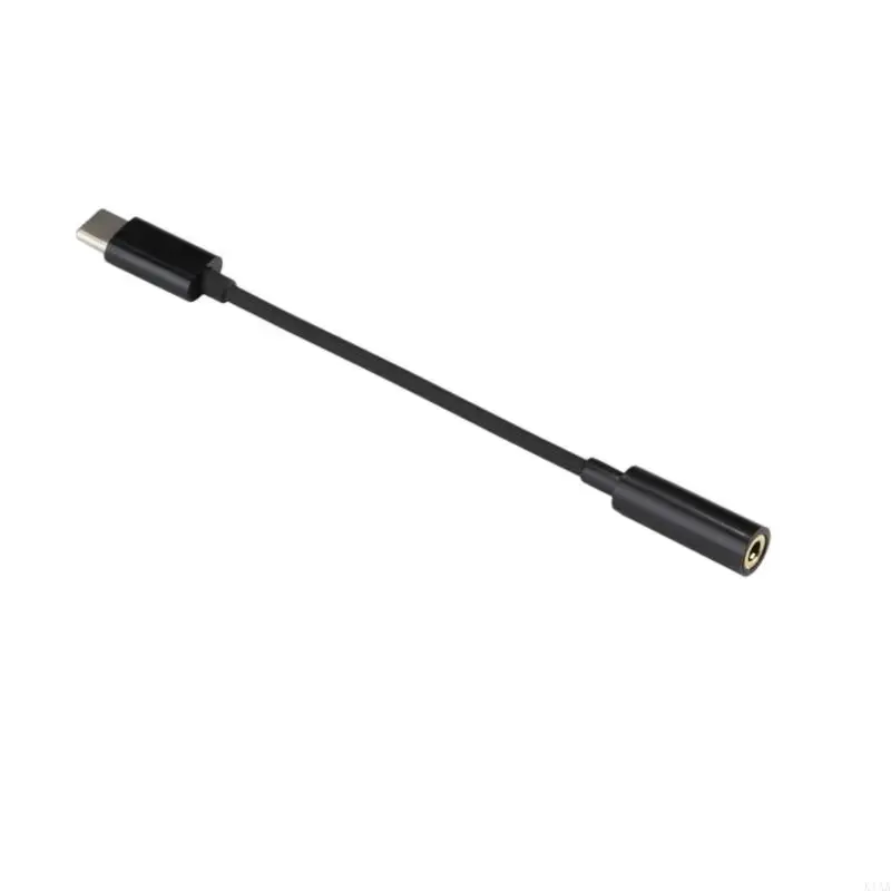 K1AA Type C tot 3,5 mm uitbreidingskabel vrouwelijk naar vrouwelijk draagbaar voor hoofdtelefoon mobiel