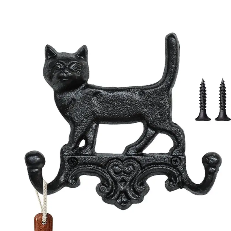 

Cat Hooks Creative Classic Animal Hooks Cat Hook Practical Cute Pet Hooks For Wall Cat Hook Key Holder For Kitchen Keys Coats
