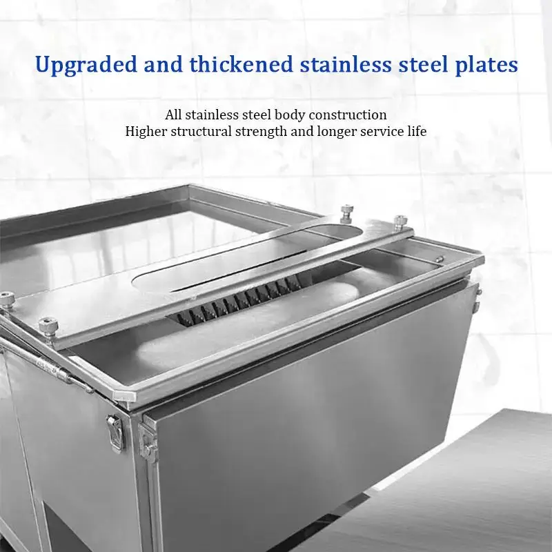 Commercial Cut Bone Chicken Duckmeat Freezing Food Slice Bovine Bone Pork Ribs Cutting Meat Products Processing Machine