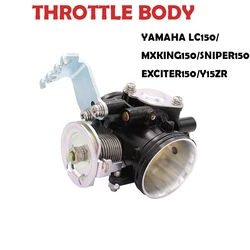 SNIPER150 EXCITER150 MXKING150 LC150 Y15ZR 32mm 34mm 36mm 38mm 40mm Throttle Body without Manifold Brand New Motorcycle Modified