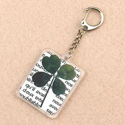TV Serise Queen Of Tears Ji-won Kim 김지원 Cosplay Key Chain Four Leaf Clover Lucky Keychain Phone Chain Pendant Accessories Couple