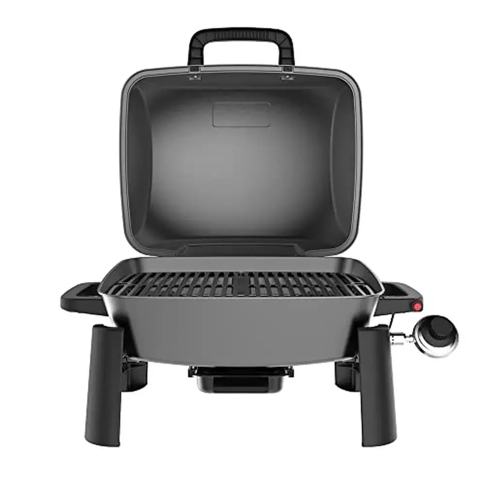 

Портативный газовый гриль на пропане, 10 000 БТЕ, легкий, прочный, для приготовления пищи на открытом воздухе, патио, задняя дверь, сад, 183 кв. дюйма, для приготовления пищи