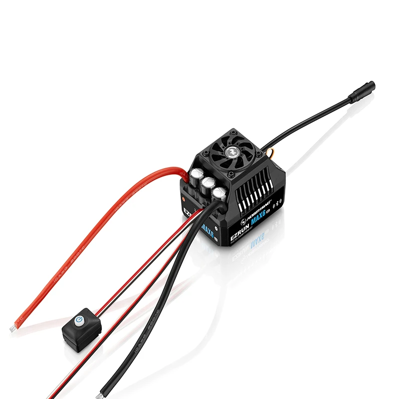 Ulepszony bezszczotkowy czujnik Hobbywing EZRUN MAX6 G2 200A Wodoodporny ESC do akcesoriów samochodowych RC